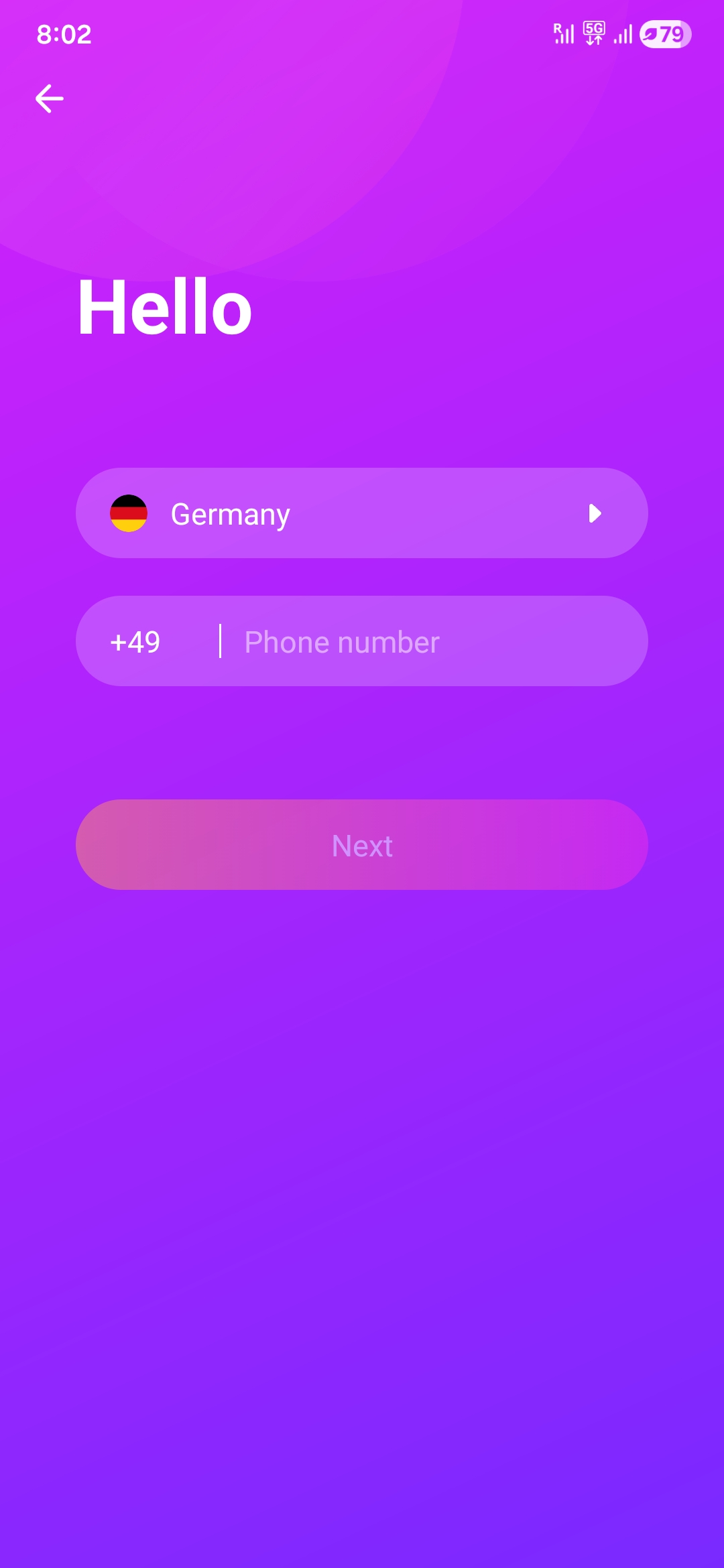 Chamet host registration step 3 Chamet Login