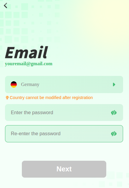 Chamet host registration step 2 How to download Chamet App